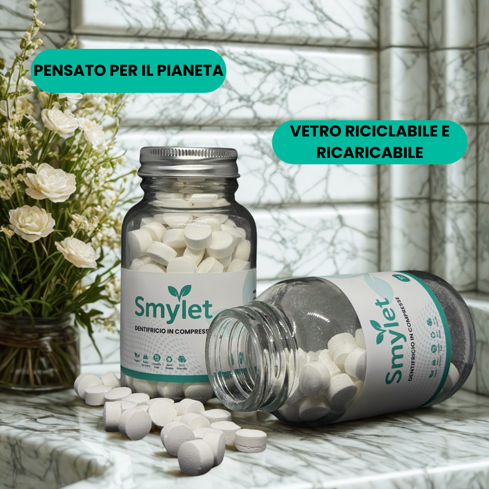 riciclabile dentifricio in compresse